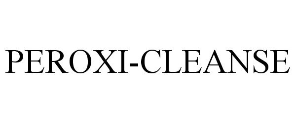 Trademark Logo PEROXI-CLEANSE