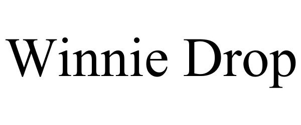 Trademark Logo WINNIE DROP