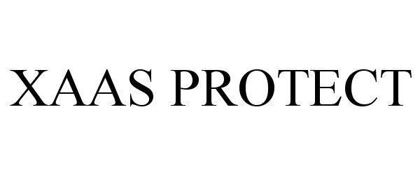 Trademark Logo XAAS PROTECT