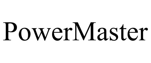 Trademark Logo POWERMASTER