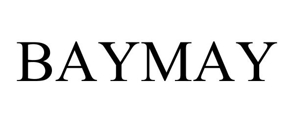 Trademark Logo BAYMAY