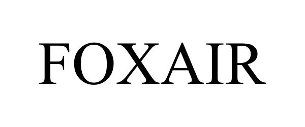 Trademark Logo FOXAIR