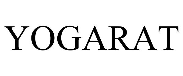 Trademark Logo YOGARAT