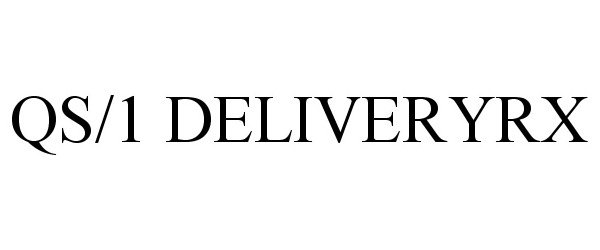 Trademark Logo QS/1 DELIVERYRX