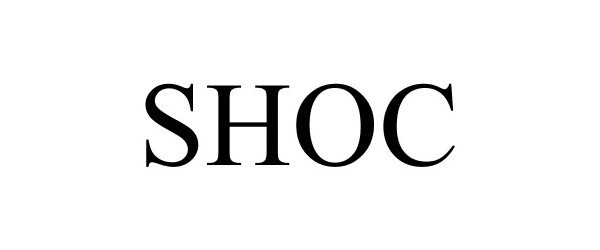 Trademark Logo SHOC