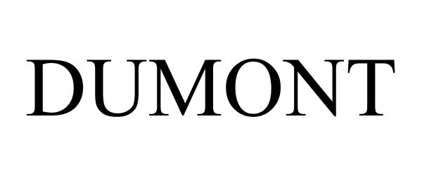Trademark Logo DUMONT