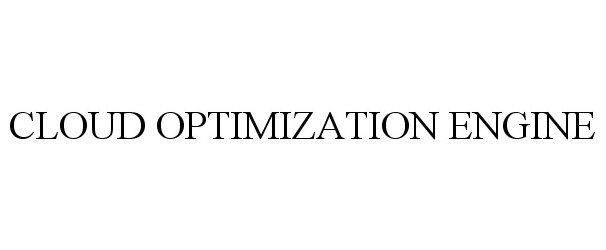 Trademark Logo CLOUD OPTIMIZATION ENGINE