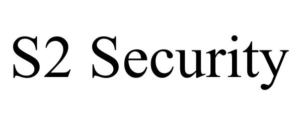 Trademark Logo S2 SECURITY