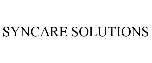 Trademark Logo SYNCARE SOLUTIONS