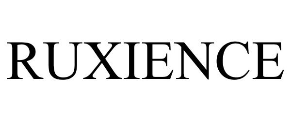 Trademark Logo RUXIENCE