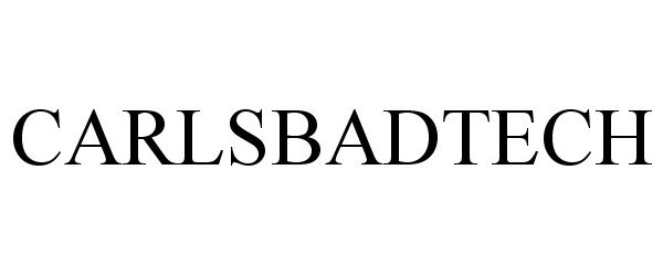 Trademark Logo CARLSBADTECH