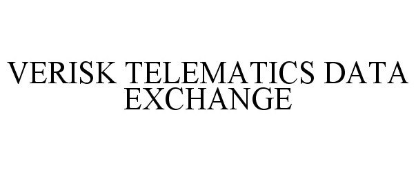  VERISK TELEMATICS DATA EXCHANGE