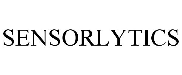 Trademark Logo SENSORLYTICS