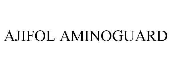 Trademark Logo AJIFOL AMINOGUARD