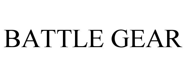 Trademark Logo BATTLE GEAR
