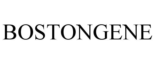 Trademark Logo BOSTONGENE