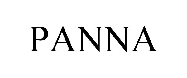 Trademark Logo PANNA