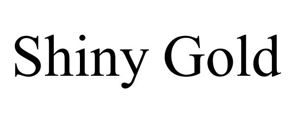 Trademark Logo SHINY GOLD