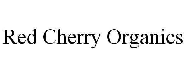  RED CHERRY ORGANICS