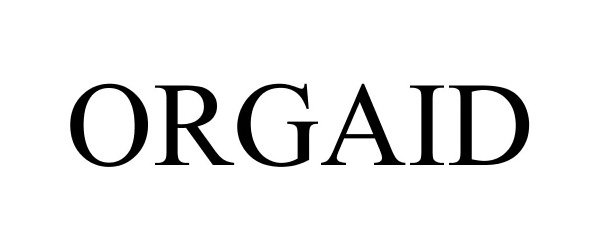 Trademark Logo ORGAID