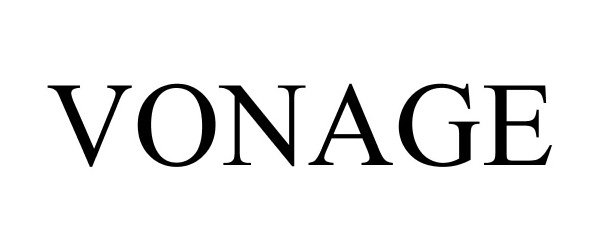 Trademark Logo VONAGE