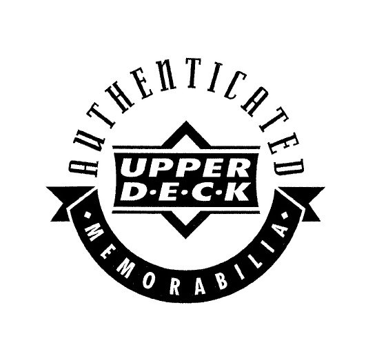 Trademark Logo UPPER DECK AUTHENTICATED MEMORABILIA