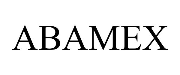 Trademark Logo ABAMEX