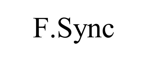 Trademark Logo F.SYNC