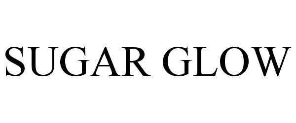 Trademark Logo SUGAR GLOW