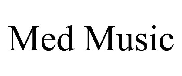 Trademark Logo MED MUSIC