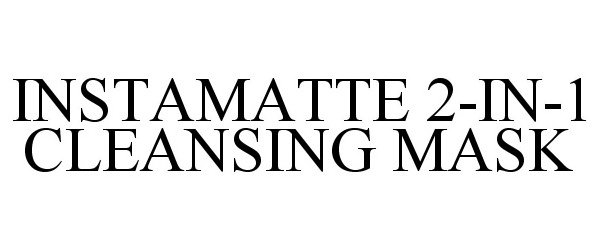  INSTAMATTE 2-IN-1 CLEANSING MASK
