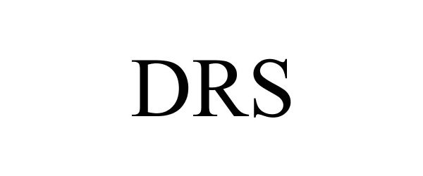 Trademark Logo DRS