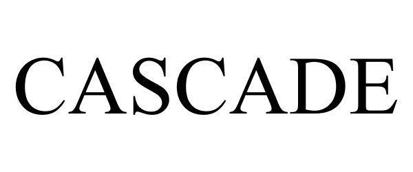 Trademark Logo CASCADE