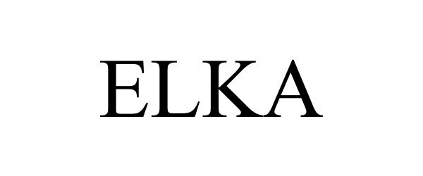 Trademark Logo ELKA