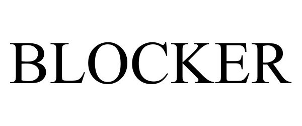 Trademark Logo BLOCKER