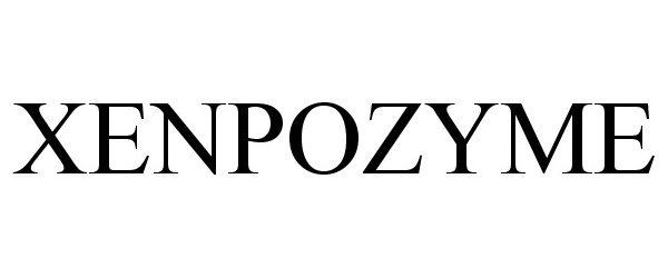 Trademark Logo XENPOZYME