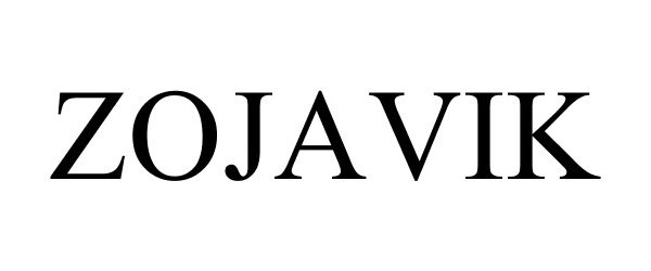 Trademark Logo ZOJAVIK