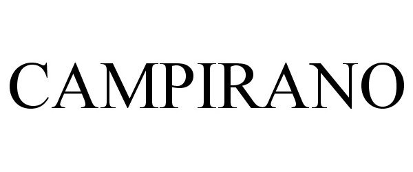 Trademark Logo CAMPIRANO