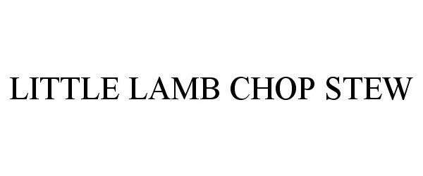 Trademark Logo LITTLE LAMB CHOP STEW