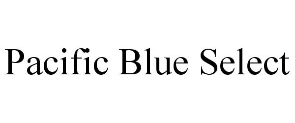 Trademark Logo PACIFIC BLUE SELECT