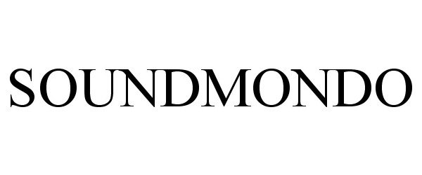 Trademark Logo SOUNDMONDO