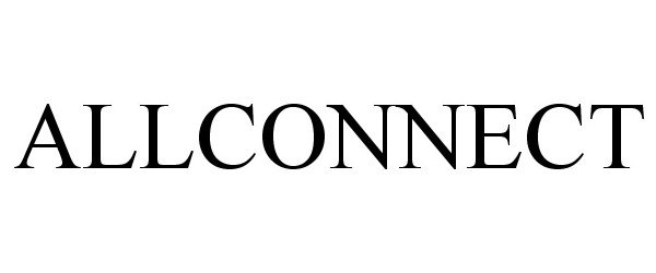 Trademark Logo ALLCONNECT