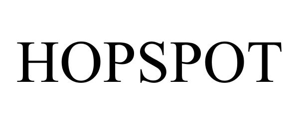 Trademark Logo HOPSPOT