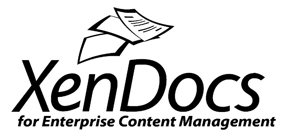 Trademark Logo XENDOCS FOR ENTERPRISE CONTENT MANAGEMENT