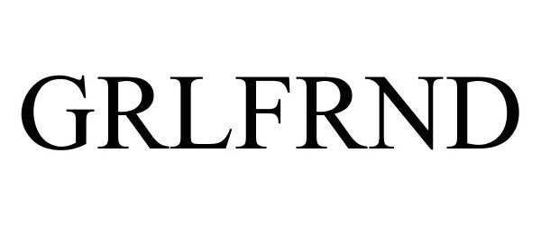 Trademark Logo GRLFRND