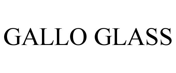  GALLO GLASS