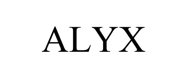 Trademark Logo ALYX