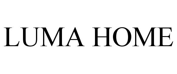 Trademark Logo LUMA HOME