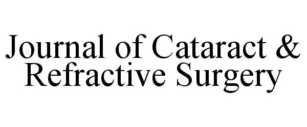  JOURNAL OF CATARACT &amp; REFRACTIVE SURGERY