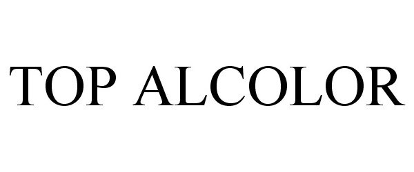 Trademark Logo TOP ALCOLOR